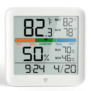 2020 Top Koop Thermometer Voor Kamertemperatuur Digitale Elektronische Thermo Hygrometers Voor Gift, Familie