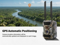 Kamera Pintar Willfine 4G LTE 32MP 1080P Kecepatan Trigger Tinggi IP66 Tahan Air untuk Pengamatan Satwa Liar dengan SMTP FTP dan Penentuan Posisi GPS