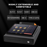 Noryox NB11T Android 14 8 Núcleos 4GB Certificado CE Lector NFC Pantalla Táctil Terminal POS de Mano con Caja Registradora Inteligente de 80mm