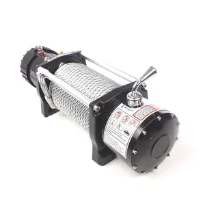 High Quality Best Selling High Speed 1500 Kilograms Controller Winch Synthetic Cord Heavy Duty Electric Winch