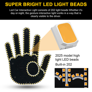 LELANPU Projecteur Décoratif pour Voiture, Effet Yeux de Démon, Éclairage Ambiant pour Camion, Accessoires Auto, Lumière LED Décorative - Product Image 6