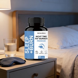 Exportation transfrontalière SLEEP+BURN CAPSULES Complément alimentaire 60 capsules, Vente directe d'usine, Support OEM - Product Image 6