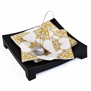 Serviettes en papier jetables à impression florale Fleur vintage Fête de mariage Événement Restaurant Serviette en tissu Papier - Product Image 4
