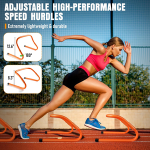 Kit d'entraînement d'agilité et de vitesse, échelle d'agilité, cônes de marquage, obstacles, parachute de course, équipement et accessoires d'entraînement de <span class=keywords><strong>football</strong></span> - Product Image 4