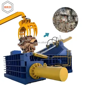 BRD-160T Scrap Metal Baler Manufacturing with Customized Solutionse for Uniform Bundle Quality