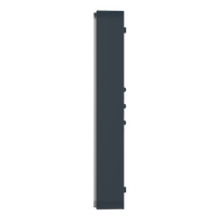 Thermomètre sans fil avec écran LCD, enregistreur de température, ABS, indice de protection IP65, température intérieure/extérieure, icône de tendance de la température, 1 an