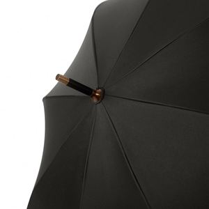 Parapluie de golf droit de grande taille personnalisé de haute qualité avec poignée en bois, ouverture automatique, coupe-vent, 120 cm, impression de logo - Product Image 4