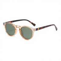 Gafas de Sol Polarizadas Unisex FUMILA 5183, Montura Metálica Completa, Estilo Retro, Moda Japonesa, Coreana, Europea y Americana