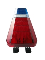 YUANHAO grande puissance 1W ambre clignotant barre lumineuse led dc12/24v rouge bleu blanc led barre lumineuse auto IP65 led voyants d'avertissement avec son