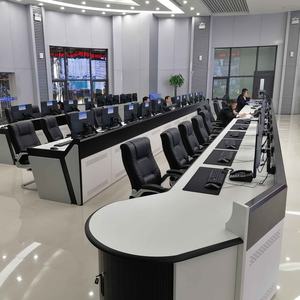 卸売モニター交通管制室コンソールカスタマイズ可能な形のディスパッチセンターコンソール - Product Image 4