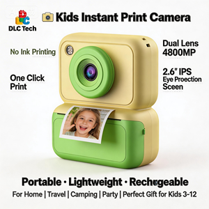 Appareil photo instantané <span class=keywords><strong>Polaroid</strong></span> pour enfants, fonction d'impression couleur portable, 48MP, pour un cadeau d'anniversaire ou de vacances - Product Image 5