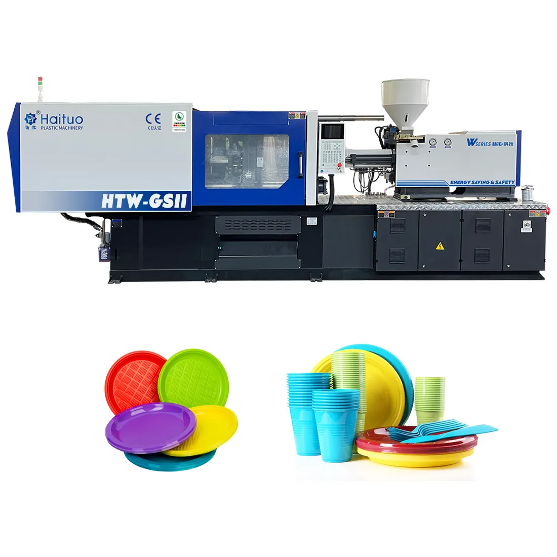 Haituo HTW-238/GS European standard Plastic Cup Making Injection Moulding Machine