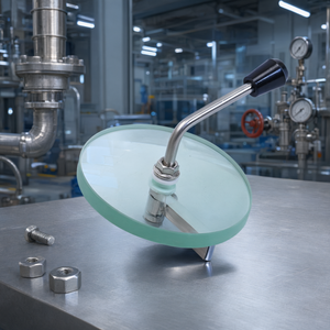 Vitre de contrôle en acier inoxydable 304 316 pour équipement industriel durable ISO9001 - Product Image 2