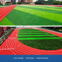 Piste de course synthétique complète en PU pour complexe sportif, 400 m, qualité export pour les stades australiens