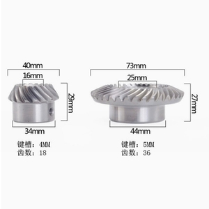 Jieyong Da Songshun fresatrice a torretta parti n. 3 e n. 4 fresatrici con ingranaggi conici a spirale di sollevamento asse Z C77 & <span class=keywords><strong>C96</strong></span> - Product Image 2