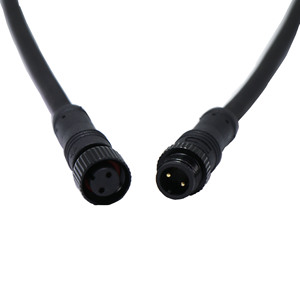 M12 Nylon PA66 <b>Waterproof</b> Connector <b>Cable</b> Male Female Industrial AC DC Line To Line 2 Core 3 4 5 6 7 Pin High Frequency - Product Image 4