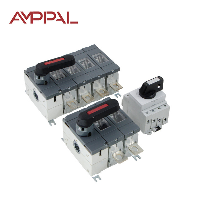 IP67 Industrial 1200V DC Isolator Rotary Changeover Switch 1-20KW Inverter DC Isolating Switch Made of Metal and Plastic