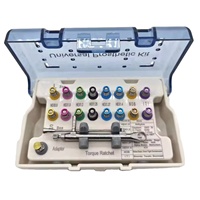 Caja de Herramientas Universal para Implantes Dentales Incluye 16 Tornillos y una Llave Dinamométrica Osstem Dentium Sic DIO Implante Dental