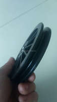 Rueda de polea Equipo de fitness Material plástico de aluminio Piezas de repuesto Polea para cable, polea de cuerda de alambre