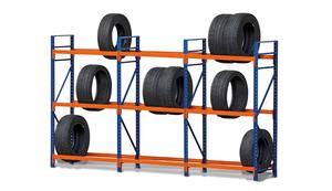 Commercial Auto Parts Storage for <strong>Warehouse</strong> Tire Shelf <strong>Metal</strong> Truck Tyre Storage <strong>Rack</strong> Stacking Heavy Duty Racking - Product Image 2