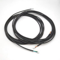 Kabel Profesional Kustom 5 meter UL2464~28 # Kabel terlindung hitam -6C Phd2.0 kepala jantan baris ganda 2 * 3P