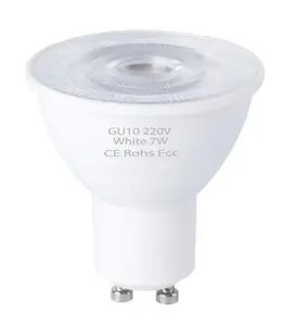 3W תוצרת סין לבן E27 GU10 MR16 E14 מקורה LED הנורה אלומיניום וחומרי מחשב זרקורים