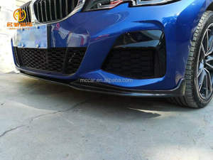 Accesorios para automóviles para <span class=keywords><strong>BMW</strong></span> <span class=keywords><strong>3</strong></span> series G20 labio delantero fibra de carbono estilo MP labio delantero parachoques delantero - Product Image 6