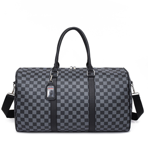 <span class=keywords><strong>Borsone</strong></span> Portatile Grande Capacità Nuova Borsa da Viaggio in PU con Chiusura a Cerniera alla Moda per <span class=keywords><strong>Nuoto</strong></span> Fitness Sport Uso a Tracolla - Product Image 1