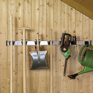 G012 porta scopa Custom 6 posizioni rimovibile <span class=keywords><strong>da</strong></span> giardino a parete porta attrezzi <span class=keywords><strong>da</strong></span> giardino porta scopa - Product Image 2