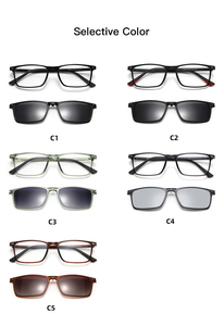 Clip On Sunglasses Men Magnetic Phân Cực Tùy Chỉnh Thiết Kế Thương Hiệu Đức Quang <span class=keywords><strong>Frames</strong></span> - Product Image 6