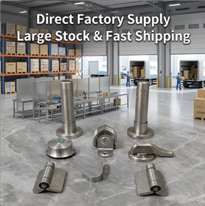 Factory Supply Wholesale 304 Stainless Steel Toilet Partition Hinge Support <strong>Leg</strong> Fastener - Product Image 5