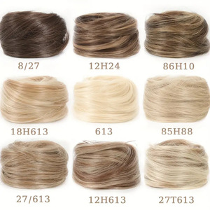 FQ03 Perruque Chignon en Fibre Haute Température, Ligne de Cheveux Naturelle, Style Roulé 7cm, Outil de Coiffure Simulée pour Femmes - Product Image 4