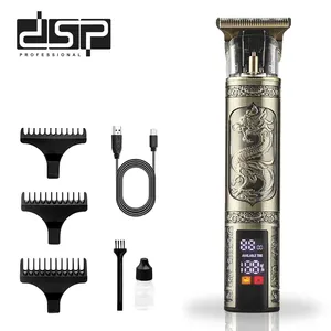 DSP Schlussverkauf professioneller Haarschneider Haarschneider Skulpturstil Pflegewerkzeug Herren USB-Kabel T9 Haarschneider