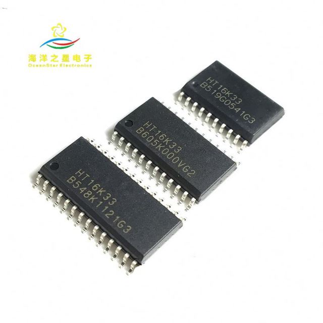 original HT16K33 SOP28 SOP20 SOP24 LED driver IC with button scanning patch