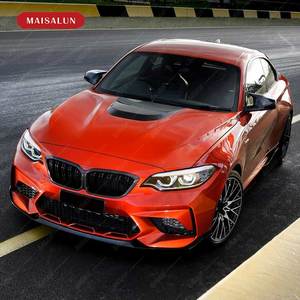 Diffuseur de jupes latérales de pare-chocs avant M2C pour <span class=keywords><strong>BMW</strong></span> <span class=keywords><strong>M240</strong></span> 220i 225i 2 Series F22 F23 M2C Style PP Plastic Body Kit - Product Image 5