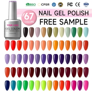 Hot Selling HEMA TPO Free Custom Formula Color Gel Odor Free Soak Off <b>Long</b> Lasting Nail Gel Wholesale Supply Gel Polish - Product Image 1