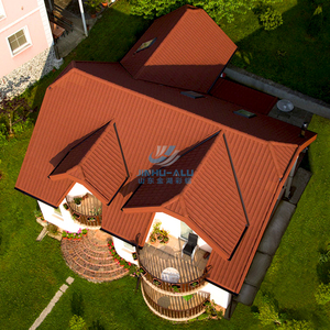 Vật Liệu Lợp Mái Phong Cách Gia Đình Macedonia Gạch Mái Năng Lượng Mặt Trời Phủ Đá Chống Gỉ Giá Tấm Lợp Sóng Giá Rẻ Trung Quốc - Product Image 4