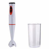 Mixeur Plongeant Portable Professionnel 400W à Double Vitesse, Facile à Nettoyer, avec Fonction Broyage, Idéal pour Usage Domestique et Hôtelier