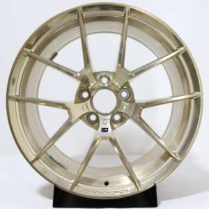 Jantes en alliage d'aluminium forgé personnalisées de 17 à 24 pouces, 5x112, 66,6, 5 branches, finition dorée polie, 763M 762M pour BMW G20 G30 G80 M2 M3 M4 M5 - Product Image 2