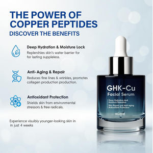 Serum Perawatan Kulit Menghidrasi Mengurangi Kerutan Mengencangkan Meningkatkan Kolagen Peptida Tembaga Anti-Penuaan GHK-Cu Peptide untuk Wajah - Product Image 2