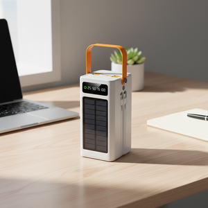 OEM แบตสำรองพลังงานแสงอาทิตย์ 50000mAh คลื่นไซน์บริสุทธิ์ พร้อมหน้าจอ LED ชาร์จเร็<span class=keywords><strong>ว</strong></span> พอร์ต USB Type-C พก<span class=keywords><strong>พา</strong></span>สะดวก ขายดีที่สุด - Product Image 1