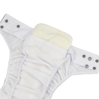 Inserts en tissu éponge de bambou absorbants, lavables et réutilisables, personnalisés en gros pour bébés