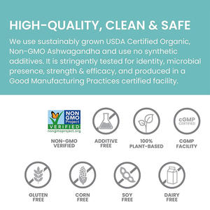 OEM/ODM <span class=keywords><strong>Capsules</strong></span> d'<span class=keywords><strong>Ashwagandha</strong></span> Bio Certifié GMP Capsule d'extrait de poudre d'<span class=keywords><strong>Ashwagandha</strong></span> Vegan sans OGM - Product Image 4