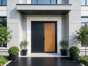 <span class=keywords><strong>Portail</strong></span> Électrique Moderne en Alliage d'Aluminium au Meilleur <span class=keywords><strong>Prix</strong></span>, Style Européen Mural, Finition Thermolaquée, pour Jardin Extérieur - Product Image 4