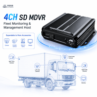 4CH Mobil DVR 4G GPS Güvenilir Araç Video Kaydedici Filo Yönetimi MDVR Kamyon Otobüs Taksi Çevrimiçi İzleme Sistemi OEM