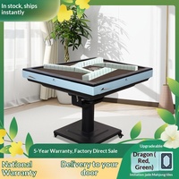 Table de Mahjong à Aile Rotative pour Salle de Mahjong, Alimentation Inclinée Xuan et Sakura, Machine de Mahjong Pliante Silencieuse Entièrement Automatique