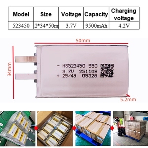 BATTERIE Lipo <span class=keywords><strong>NiMH</strong></span> 14S 7000mAh 200wh 502020 3.3V 7.3V điện thoại thông minh Lipo 3.7V Pin 3.2V 30V 5V 11.1V 5600mAh nhà sản xuất - Product Image 3