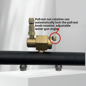 WZAUTO 4000psi Accessoires pour nettoyeur <span class=keywords><strong>de</strong></span> surface, nettoyeur <span class=keywords><strong>de</strong></span> train <span class=keywords><strong>de</strong></span> roulement à double fonction nettoyeur haute pression pour nettoyeur électrique - Product Image 4