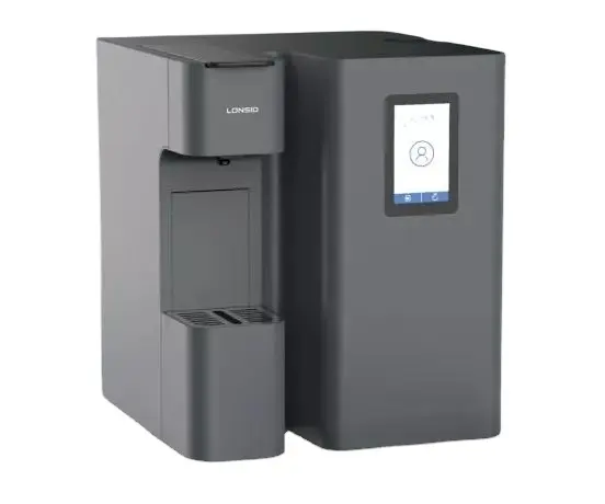 Dispenser air panas otomatis RO terbalik, pemurni air panas instan meja pintar fungsi air panas