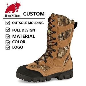 <span class=keywords><strong>Bottes</strong></span> tactiques d'extérieur montantes pour hommes, imperméables, isolées et chaudes, durables, camouflage, pour la chasse, vente en gros et sur mesure - Product Image 1